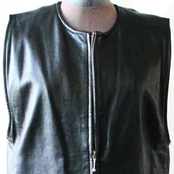 CIGLIANO LEATHER VEST - Picture 4 of 16